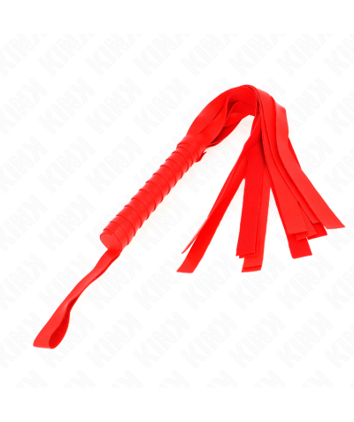 LÁTIGO DE COLA ANCHA ROJO 48.5 Accessoires bdsm pour jeu sensuel et érotique