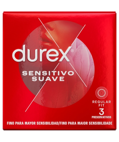 DUREX SENSITIVO COMFORT Pack de 3 unités