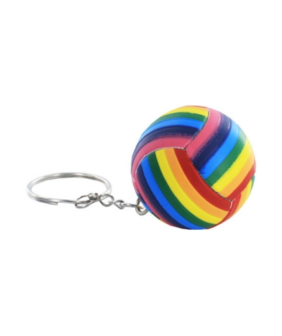 LLAVERO BALÓN CON BANDERA LGBT Porte-clés décoratif avec design lgbt, accessoire fonctionnel