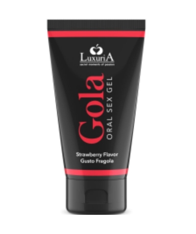 LUXURIA - GOLA GEL ORAL FRESA  Gel comestible de fresa pour sexe oral