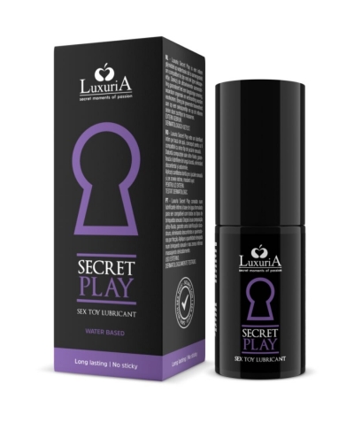 LUXURIA SECRET PLAY Lubrifiant intime à base d'eau durable