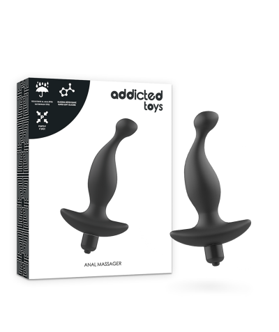 MASAJEADOR ANAL CON VIBRACIÓN Masseur anal et prostatique en silicone premium