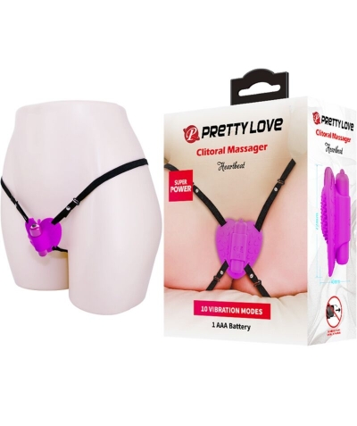 HEARTBEAT Stimulateur de clitoris avec 10 fonctions de vibration