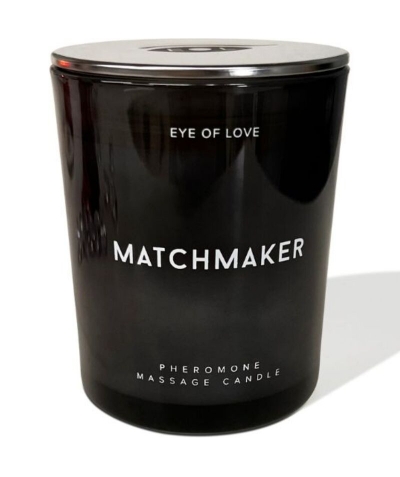 MATCHMAKER BLACK DIAMOND VELA Bougie de massage aux phéromones pour couples