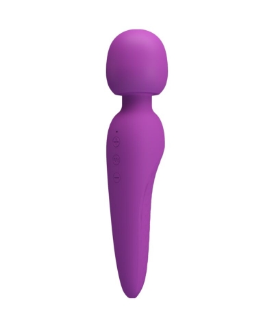 MEREDITH MASAJEADOR Masseur waterproof en silicone pour le plaisir aquatique