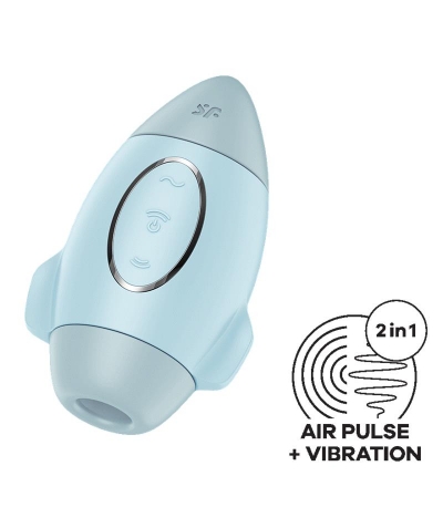 SATISFYER MISSION CONTROL Vibromasseur à ondes et vibrations pour le clitoris.