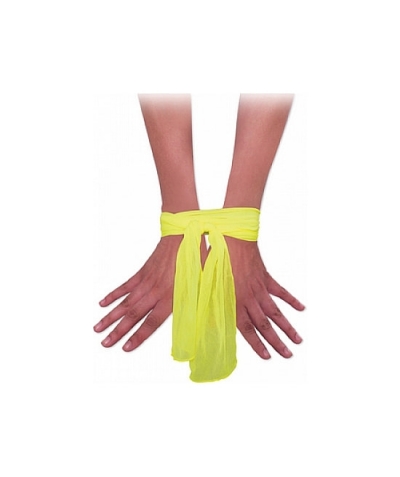 NEON  NYLON LOVE Rubans de bondage jaune fluo