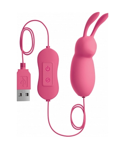 OMG! BULLETS  WAVE Vibrateur usb rose puissant omg cute rabbit