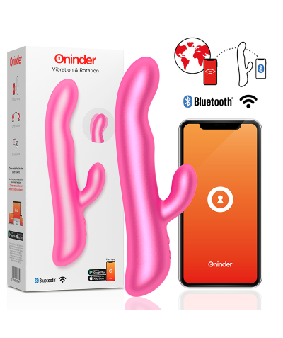 ONINDER RABBIT &AMP;AMP;AM Vibromasseur lapin oninder avec rotation, jouet sexuel.