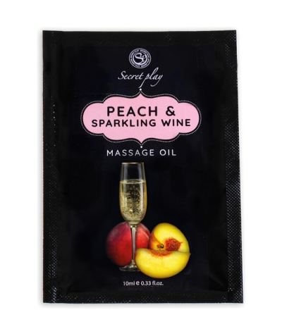 PEACH MONODOSIS Huile de massage unidose pêche et cava 10 ml