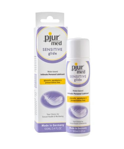 PJUR MED SENSITIVE GLIDE Compatibilité maximale avec les muqueuses