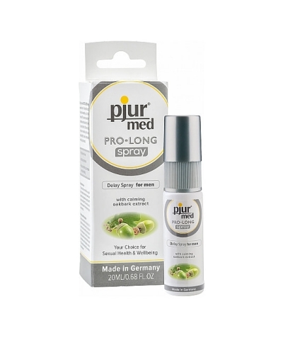 PJUR MED  PRO-LONG Spray retardant avec apaisant med pro-long 20 ml