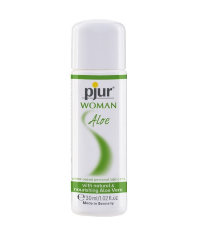 PJUR WOMAN ALOE Lubrifiant à base d'eau avec de l'aloe vera naturel