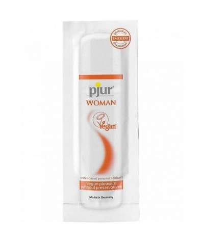 PJUR WOMAN WATER-BASED C'est un lubrifiant végétalien pour femme.