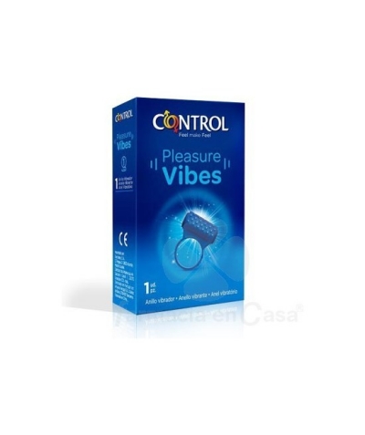 PLEASURE VIBES Control toys plaisir vibes anneau vibrateur