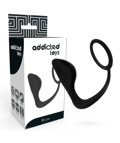 COCK RING CON PLUG Produit innovant : dilatateur anal avec anneau pénis.