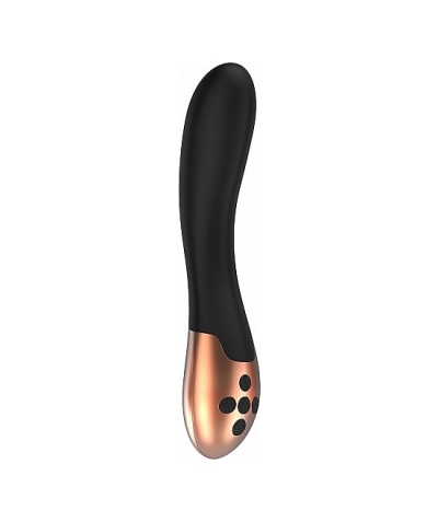 POSH HEATING VIBRATOR - Vibromasseur en silicone noir à plusieurs vitesses