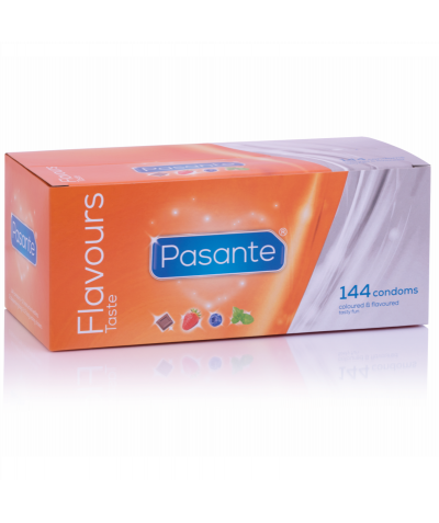 AROMA INTENSO  Préservatifs aromatisés et colorés pour le plaisir sexuel.