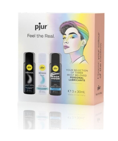 PRIDE SET PREMIUM LUBRICANTES Lubrifiants variés pour soutien lgbtq+ et plaisir