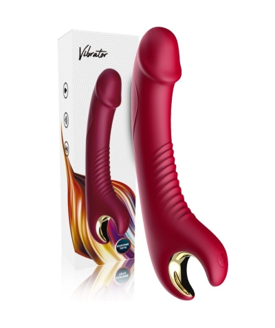 PRINCE DILDO VIBRADOR &AMP Jouet érotique submersible avec 9 modes de vibration.