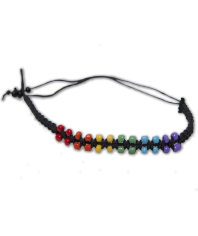 PULSERA BOLITAS PEQUEÑA LGTB Bracelet coloré qui célèbre la fierté et la diversité