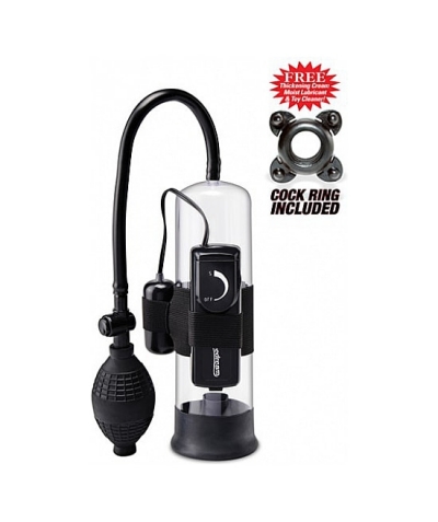 PUMP WORX BOOST VIBRATION Pompe worx aspiration vibrante pour débutants couleur noir