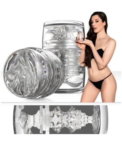 FLESHLIGHT STOYA QUICKSHOT Jouet sexuel masculin, transparent, réaliste et polyvalent.