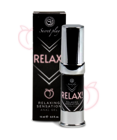 RELAX! ANAL GEL Lubrifiant anal relaxant, pour un plaisir anal maximal.