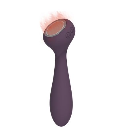 PANACEA Vibromasseur en silicone avec lumières led intégrées.