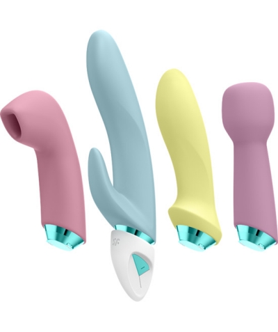 SATISFYER FABULOUS FOUR 4 jouets satisfyer en 1, aspiration, vibration, stimulation et double