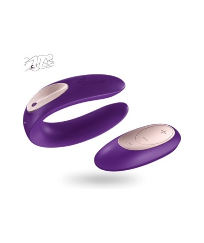 SATISFYER PARTNER PLUS REMOTO Parfait jouet de couple avec télécommande.