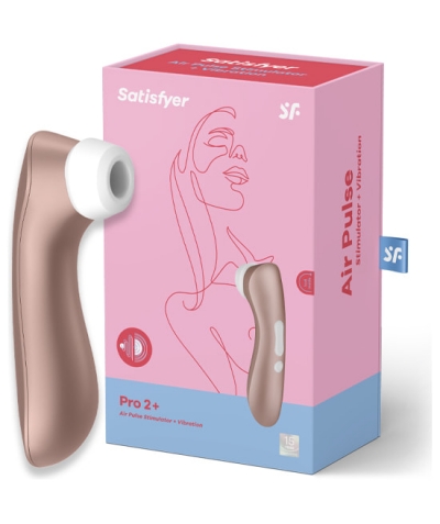 SATISFYER PRO 2 VIBRATION Aspirateur de clitoris avec 11 modes d'aspiration