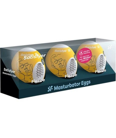 MASTURBATOR EGG SET Satisfyer ensemble d\'oeufs de masturbation coquins - 3 pcs