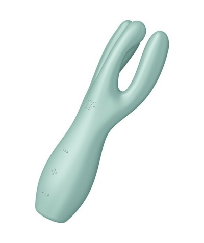 SATISFYER THREESOME 3 LAY-ON Vibrateur à poser satisfyer threesome 3 - vert