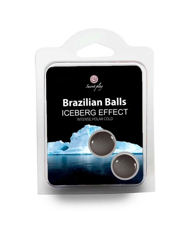 ICEBERG EFFECT Boules brésiliennes pour des sensations intenses en couple