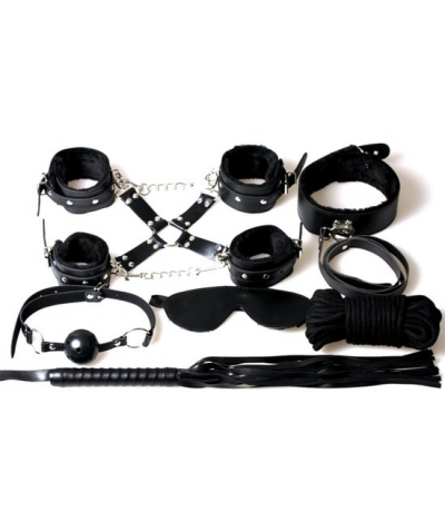 SET BONDAGE 8 pièces fondamentales pour vos fantasmes