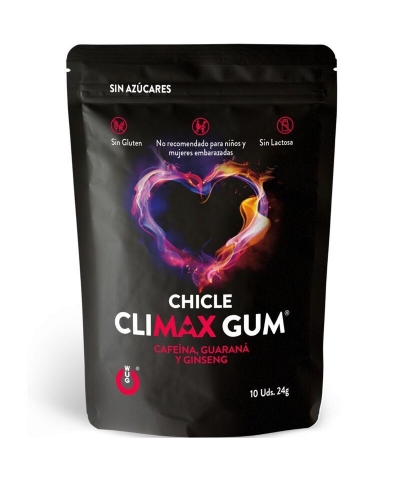 CLIMAX CHICLE Chewing-gums wug dry: complément alimentaire pour les relations