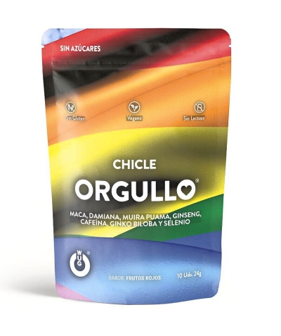 ORGULLO CHICLE Supplément pour augmenter le désir et le plaisir sexuel