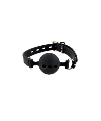 SILICONE BALL GAG MEDIUM Bâillon respirant moyen, fantasie fétiche