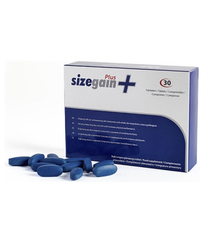 SIZEGAIN PLUS PASTILLAS Capsules pour l'agrandissement du pénis