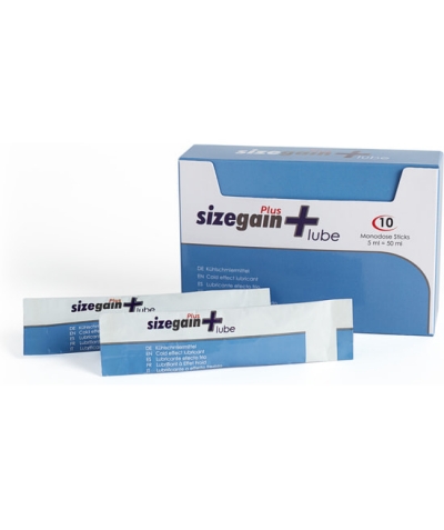 SIZEGAIN PLUS Lubrifiant effet froid sizegain lube 10 unidose 5 ml