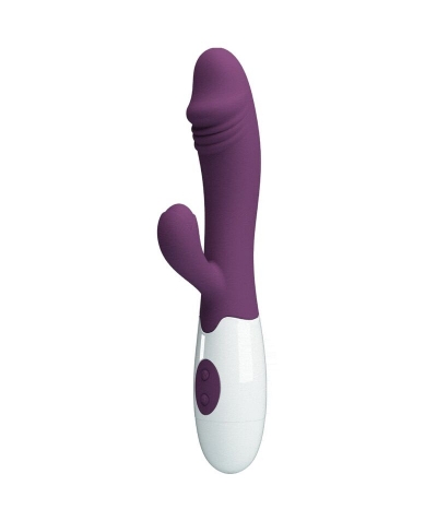 SNAPPY VIBRADOR PUNTO G MORADO Stimulateur double pour le point g et le clitoris.