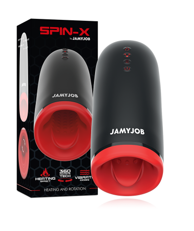 SPIN-X Masturbateur masculin de luxe: spin-x de jamyjob