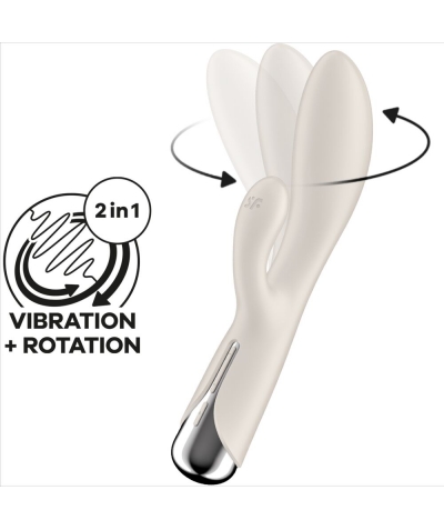 SATISFYER SPINNING RABBIT 1 Vibromasseur lapin avec rotation et vibration