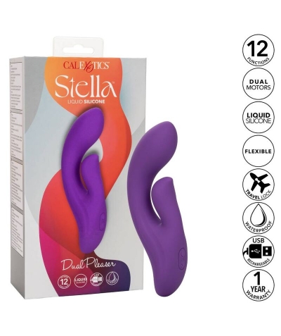 STELLA DUAL PLEASER VIOLETA Masseur pour point g de haute qualité