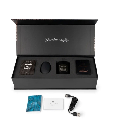 NAUGHTY GIFT SET Cadeau intime et sensuel avec vibromasseur rechargeable