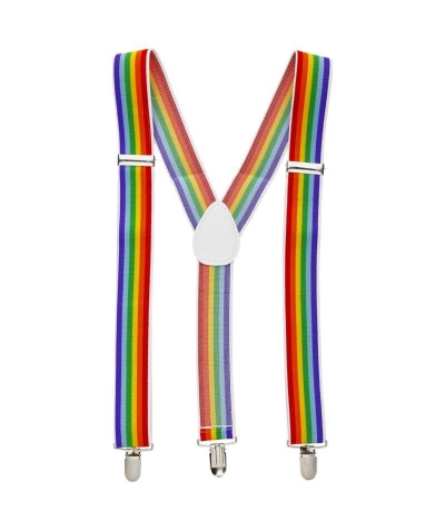 TIRANTES COLORES BANDERA LGBT+ Bretelles ajustables aux couleurs du drapeau lgbt+