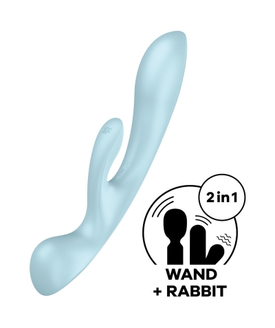 TRIPLE OH VIBRADOR HÍBRIDO - A Vibromasseur lapin 