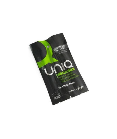 UNIQ MEGASEX Préservatifs ultra-fins uniq megasex pour une sensation naturelle