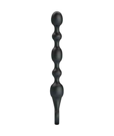 DELIGHTFUL P-SPOT PLEASER Vibromasseur anal en silicone rechargeable avec perles